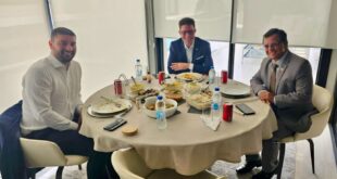 Em almoço reservado, Gladson recebe Nicolau Jr e Luiz Gonzaga