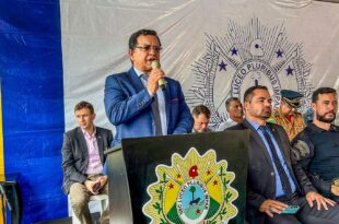 Gonzaga participa da entrega de viaturas e destaca fortalecimento da segurança pública do Acre