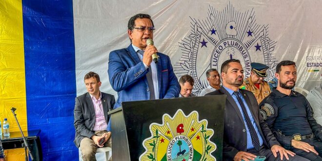 Gonzaga participa da entrega de viaturas e destaca fortalecimento da segurança pública do Acre