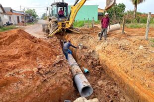  Mazinho Serafim segue com investimentos em obras de drenagem. Estrada Xiburema é contemplada
