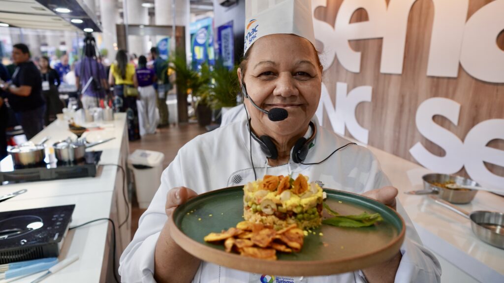 Mostra culinária do Acre encanta participantes do Salão Nacional do Turismo