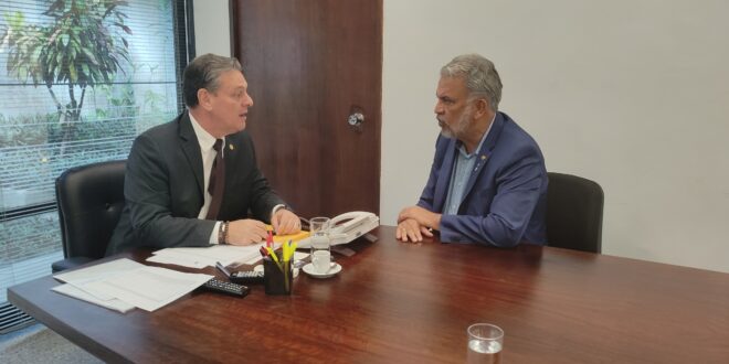 Petecão se reúne com ministro da Agricultura para garantir novos investimentos no Acre