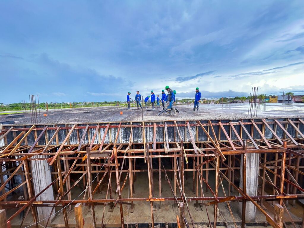 Obras de construção da nova maternidade Marieta Cameli avançam