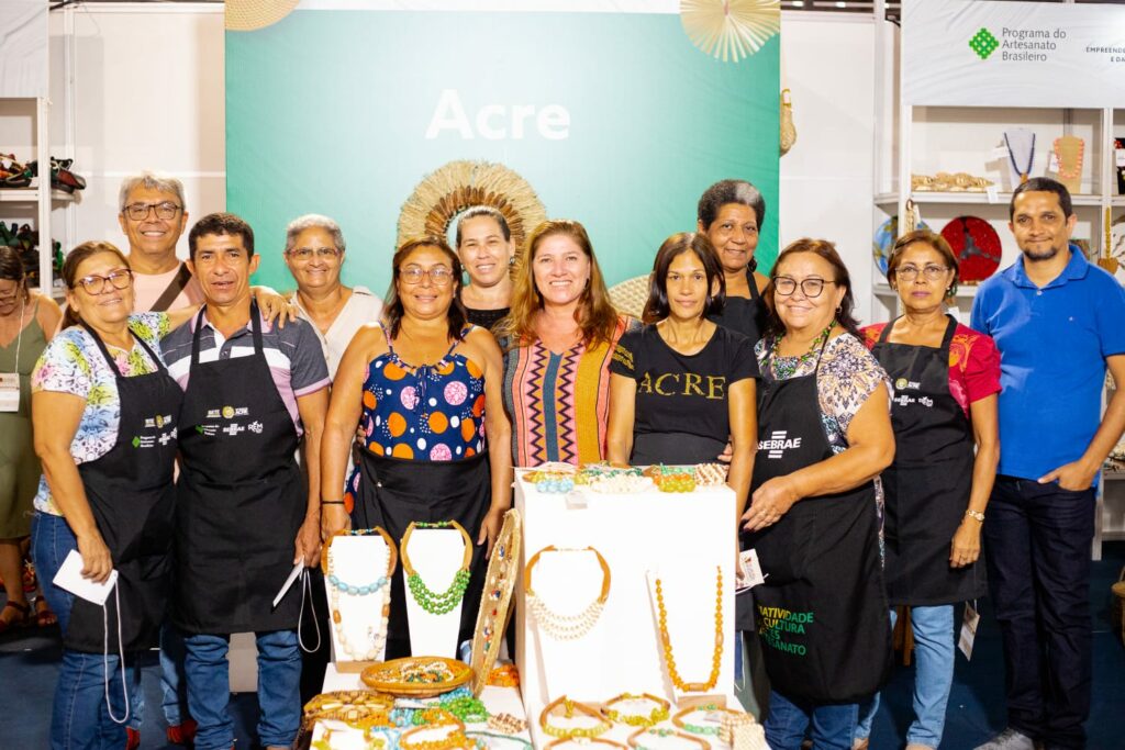 Artesãos acreanos conquistam 1º lugar em vendas durante evento nacional em Brasília