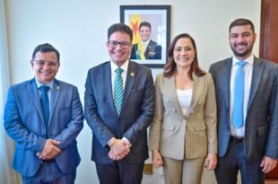 Em almoço com governador, Luiz Gonzaga e Nicolau Júnior ratificam harmonia com o executivo