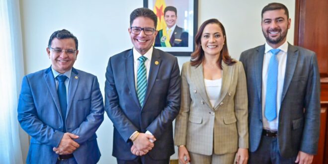 Em almoço com governador, Luiz Gonzaga e Nicolau Júnior ratificam harmonia com o executivo