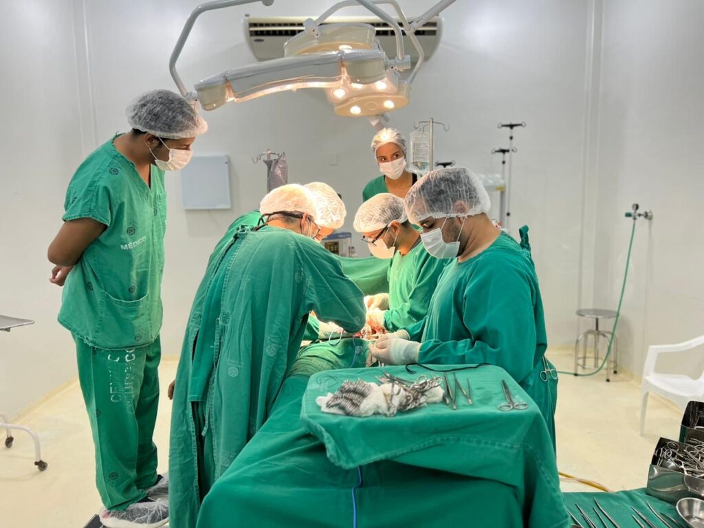 Primeiro transplante de fígado de 2024 é realizado na Fundhacre