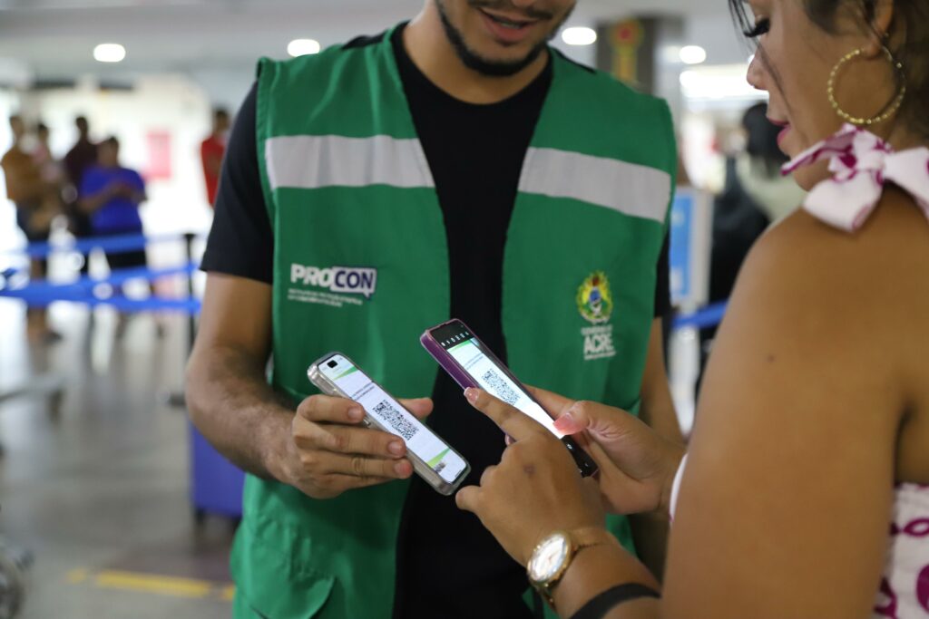 Procon e Ipem participam de ação conjunta com ProconsBrasil e Sistema Nacional do Consumidor em aeroportos