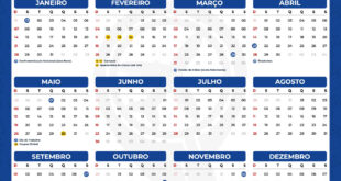 Veja o calendário de feriados e pontos facultativos de 2024