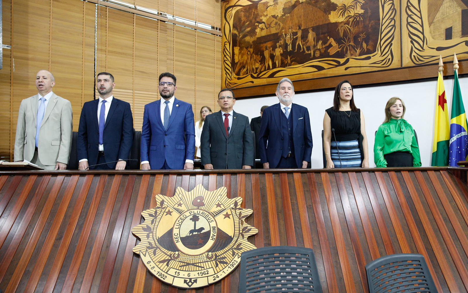 Com sessão solene Aleac inicia o trabalho legislativo de 2024