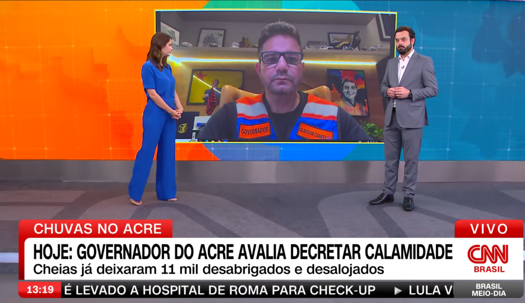 Enchentes no Acre viram destaque na imprensa nacional