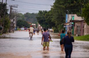 Tarauacá está com 75% de sua área alagada