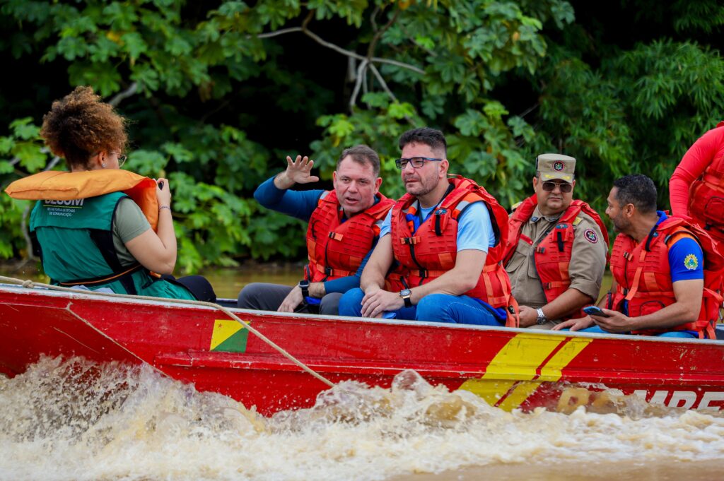 Governadores da Amazônia Legal manifestam apoio ao Acre por causa das enchentes