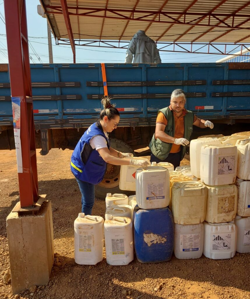 Idaf promove campanha de conscientização sobre uso e descarte de embalagens de agrotóxicos 
