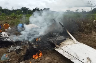 Sobreviventes de acidente aéreo são transferidos para Centro de Tratamento de Queimados de Manaus
