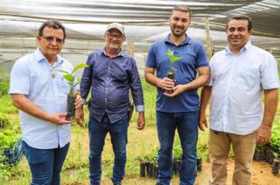 Gonzaga e Nicolau incentivam a cafeicultura no Acre. Gladson vai distribuir mudas para produtores de café