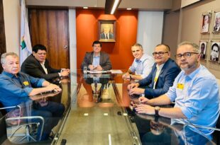 Marcus Alexandre e lideranças do MDB são recebidos por Simone Tebet e Baleia Rossi para definir prioridades nas eleições de 2024