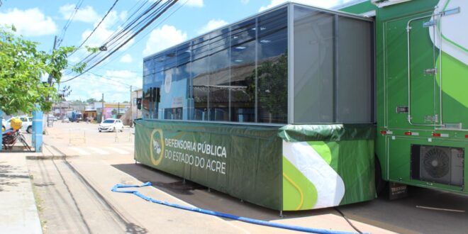 Carreta da Defensoria Pública chega ao bairro Sobral com atendimento jurídico