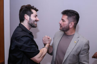 Governador Gladson Cameli e DJ Alok se reúnem em Brasília