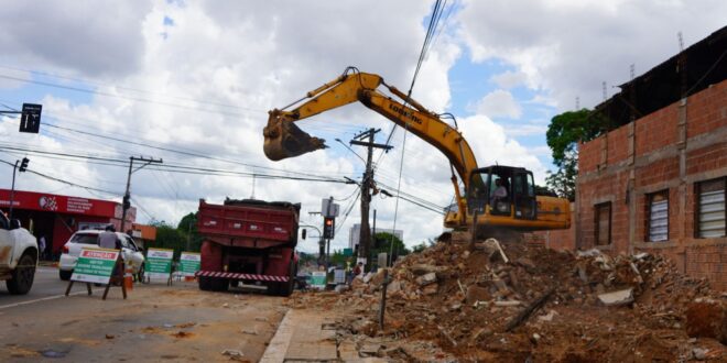 Governo avança na obra do Complexo Viário com início das intervenções no trecho do antigo prédio da Segov