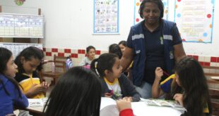 Técnicos do Idaf levam conhecimento sobre combate à monilíase para alunos da rede pública