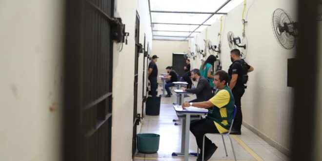 Unidade penitenciária de Tarauacá recebe atendimento da Defensoria Pública do Acre