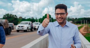 Governador Gladson Cameli celebra consolidação da Ponte Frei Paolino Baldassari