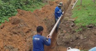 Obra de extensão da rede de água é concluída em Cruzeiro do Sul