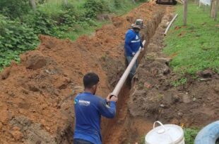 Obra de extensão da rede de água é concluída em Cruzeiro do Sul