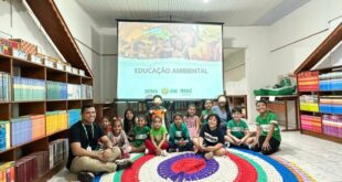 Estudantes de Tarauacá recebem educação ambiental em alusão ao Dia da Mãe Terra