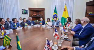 Gladson recebe presidentes dos conselhos regionais de Engenharia NO/NE para debater infraestrutura