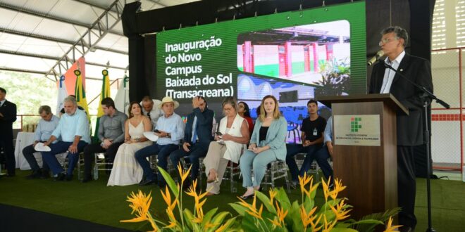Ifac inaugura maior campus agrícola da região norte