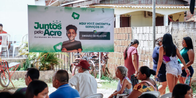 Cidade do Povo recebe nova edição do projeto Juntos Pelo Acre, no próximo sábado