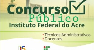 Ifac divulga resultado final para TAEs e convocação de Docentes para Prova de Desempenho Didático