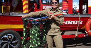 Equipamento idealizado por bombeira acreana vai ajudar vítimas da enchente no Rio Grande do Sul