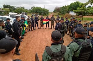 PM e PF deflagram operação conjunta com a Polícia Nacional Boliviana para coibir crimes na fronteira