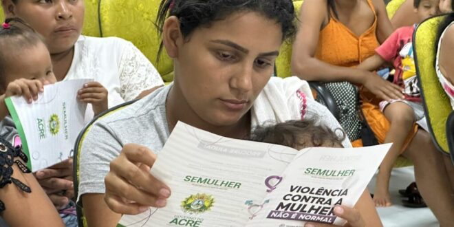 Semulher realiza rodas de conversa em Assis Brasil, Brasileia e Epitaciolândia