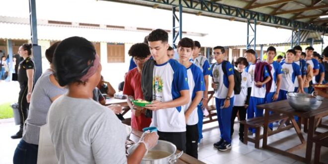 Educação realiza avaliação nutricional dos alunos da escola José Ribamar Batista