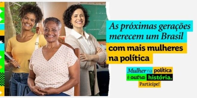 Campanha do TSE incentiva participação feminina nas eleições