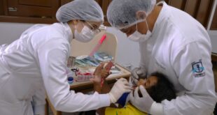 Governo realiza ação com estudantes da rede pública em alusão ao Dia D de Saúde Bucal