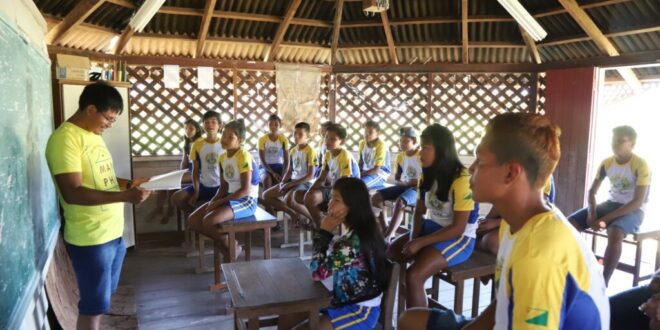Educação realiza jornada pedagógica com formação de professores em aldeias indígenas