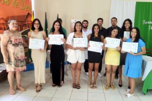 179 formandos de cursos do Ieptec em Plácido de Castro recebem certificados