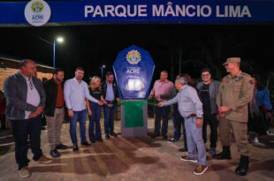 Governo entrega parque público em Mâncio Lima durante comemoração do aniversário de 47 anos