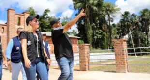 Governo e prefeitura promovem vistoria nas obras do parque público de Mâncio Lima