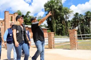Governo e prefeitura promovem vistoria nas obras do parque público de Mâncio Lima