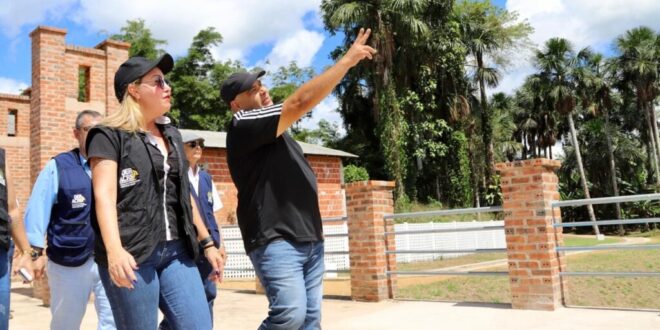 Governo e prefeitura promovem vistoria nas obras do parque público de Mâncio Lima