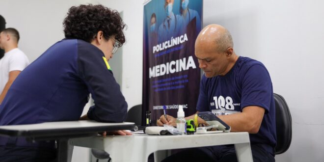 Policlínica da PM realiza ações em comemoração aos 108 anos da instituição