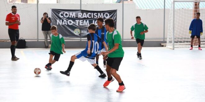 Participação de escolas rurais abrilhanta fase municipal dos jogos estudantis em Rio Branco