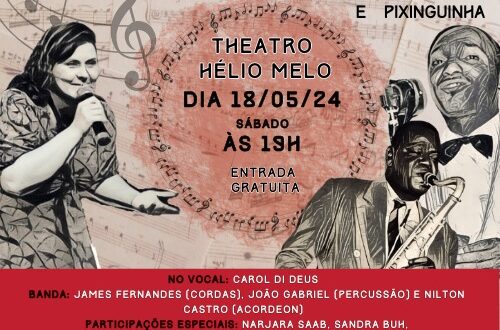 Show musical em homenagem a Lupicínio Rodrigues e Pixinguinha estará em cartaz em Rio Branco no sábado 18
