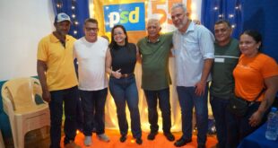 Petecão e Marcus Alexandre participam do lançamento de Tavares a prefeitura de Plácido de Castro